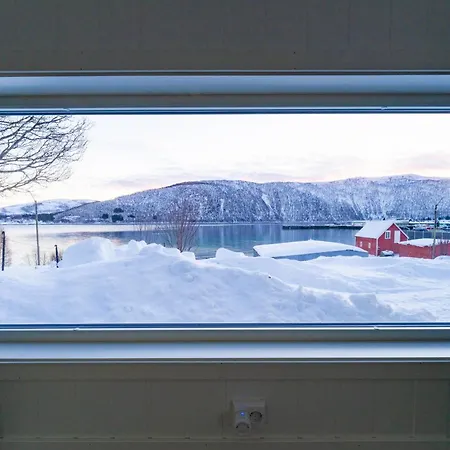 Sea & Aurora Views, New 1br Near Segla-hesten Apartmán Senja