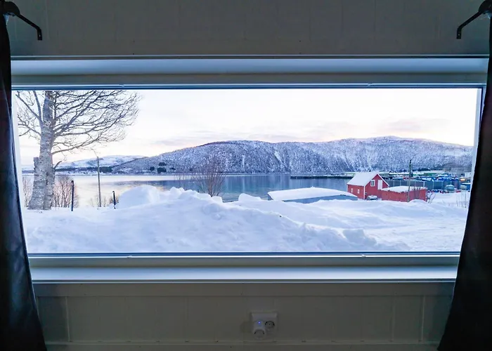 Sea & Aurora Views, New 1br Near Segla-hesten Appartamento Senja