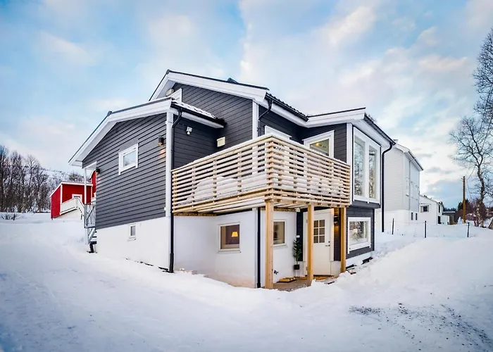 Sea & Aurora Views, New 1br Near Segla-hesten * Senja