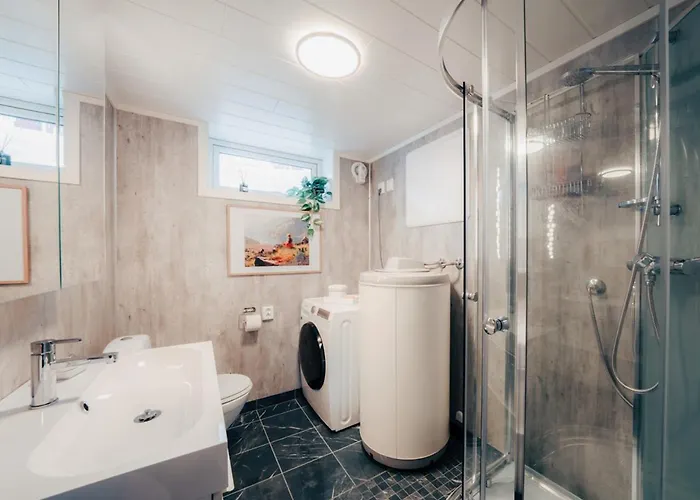 Appartamento Sea & Aurora Views, New 1br Near Segla-hesten